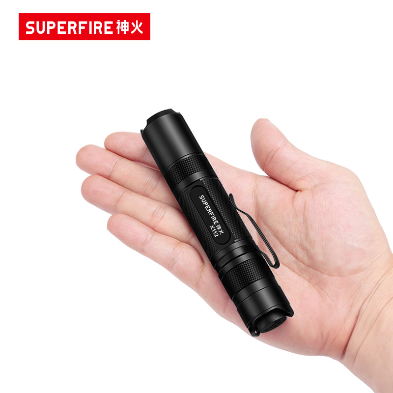 神火X112强光手电筒18650可充电微小型户外聚光维修应急超亮远射