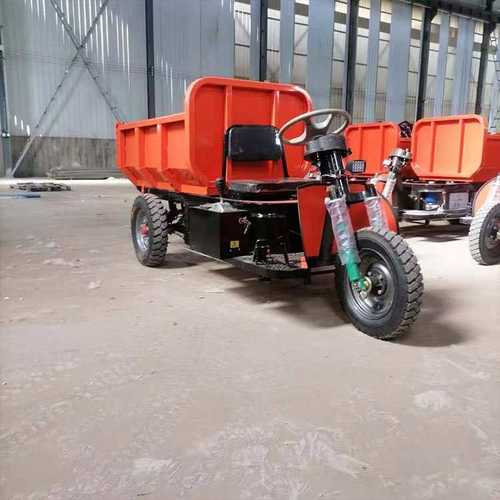 厂家供应工地拉料液压自卸车建筑工程用运输车矿用电动三轮车