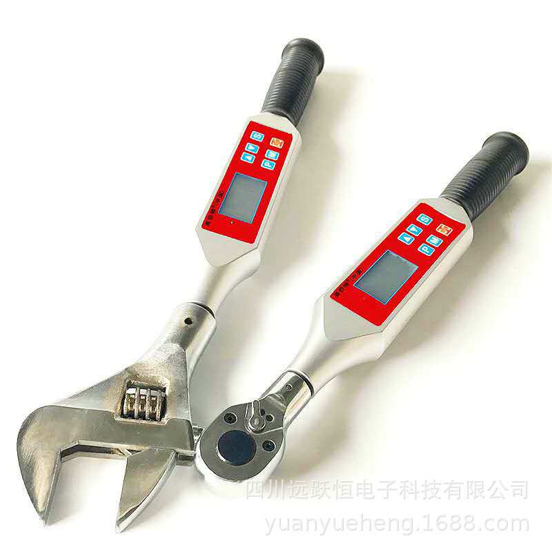 带数字显示的扭力扳手 小型可调扭矩扳手 能报警电子显示扭力扳手