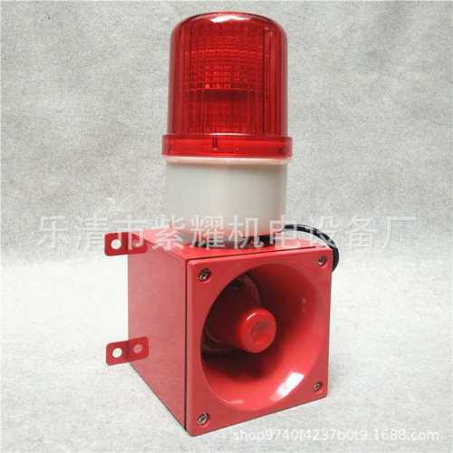 PT-SC2-220-R电子船用蜂鸣器天车行车用一体化声光报警器鸣音器