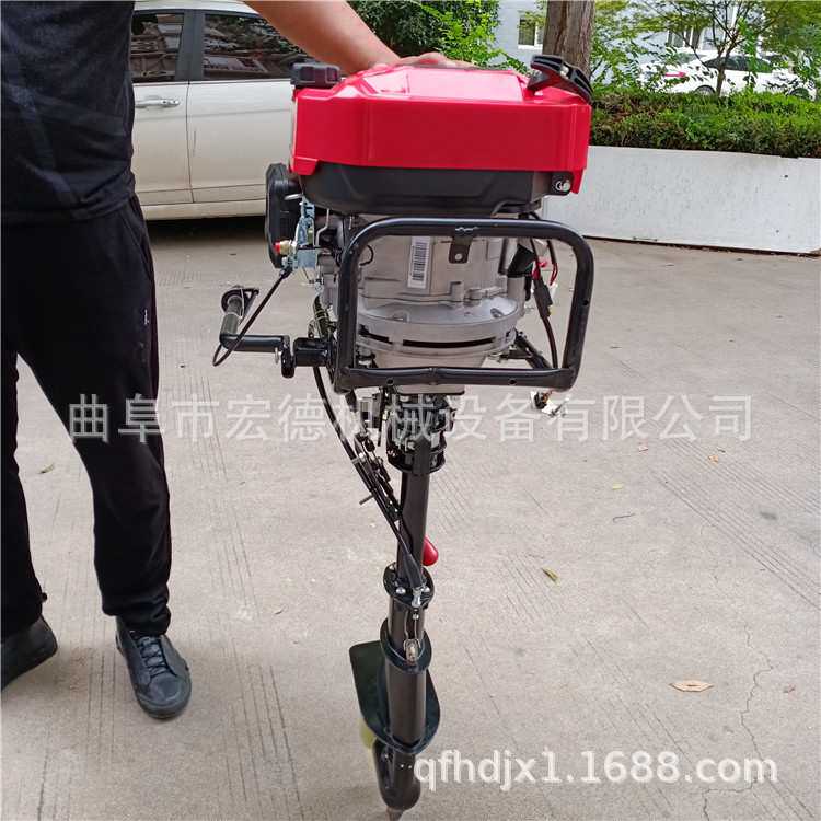 橡皮艇推进器 汽油水冷船挂机国产挂桨机 船用螺旋桨厂家