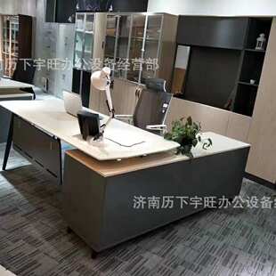 工厂 办公家具 经理总监办公桌椅 主管桌 简约现代老板桌总监