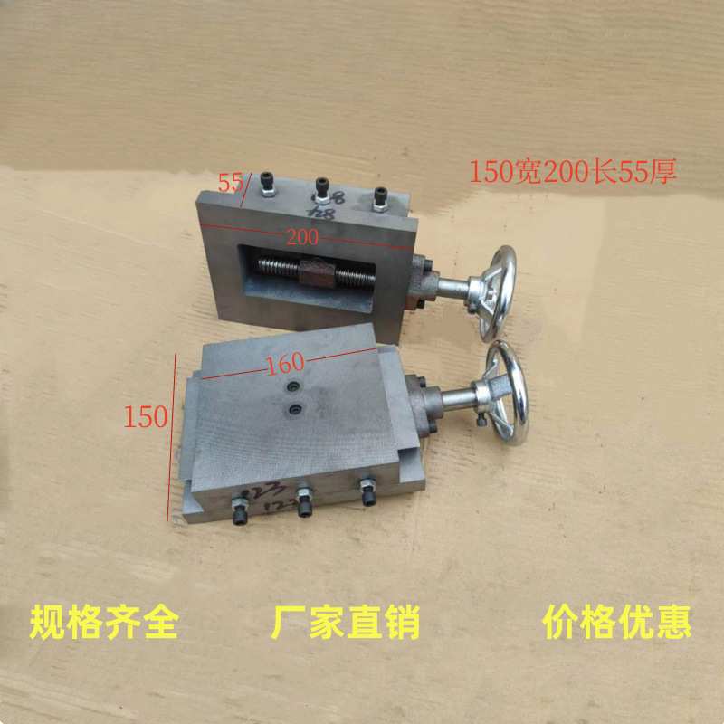 铸铁燕尾槽拖板有杆直线一字单向手摇滑台模组滑块机械导轨工作台