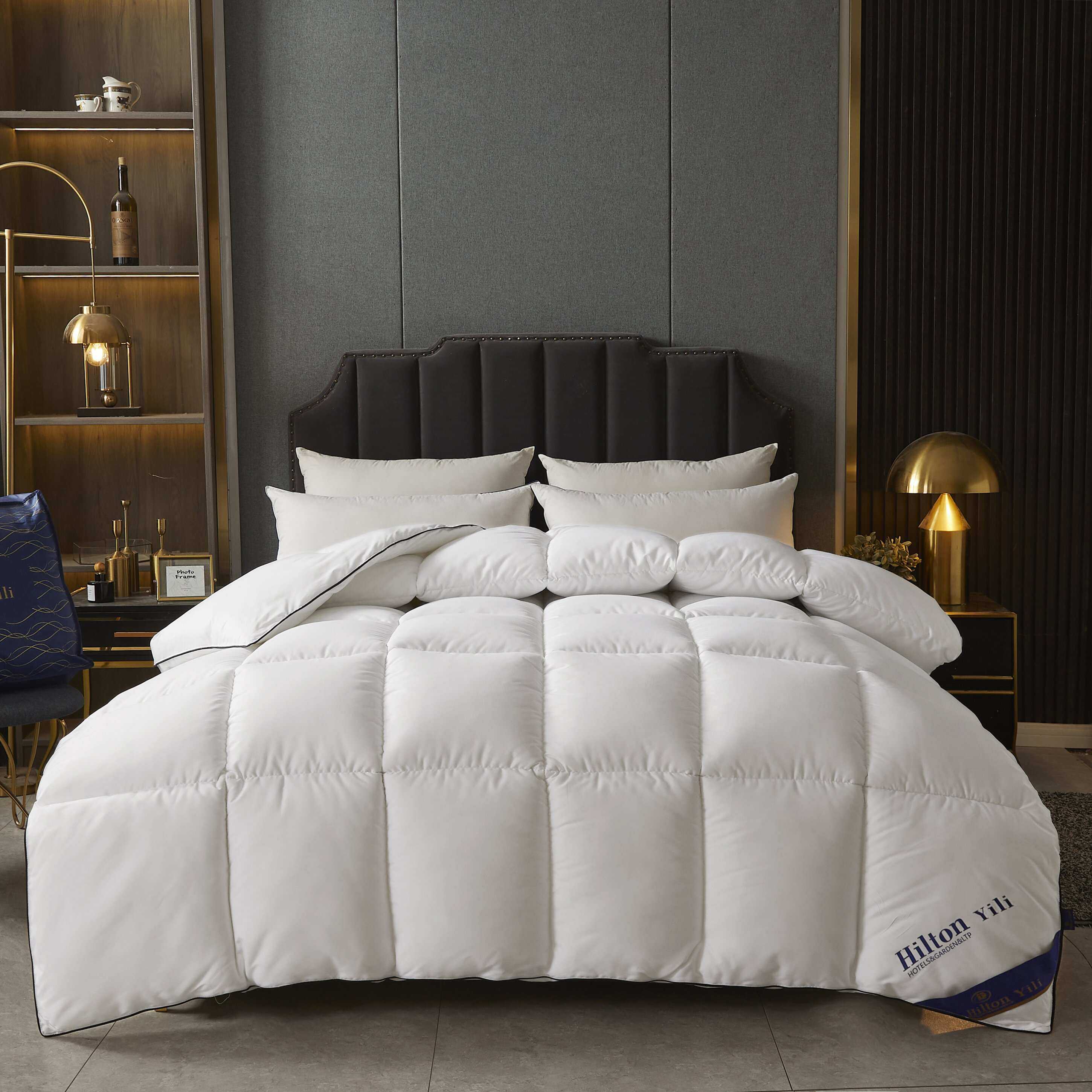 五星级酒店羽绒被95白鹅绒被子冬被加厚春秋被单双人被芯棉被保暖