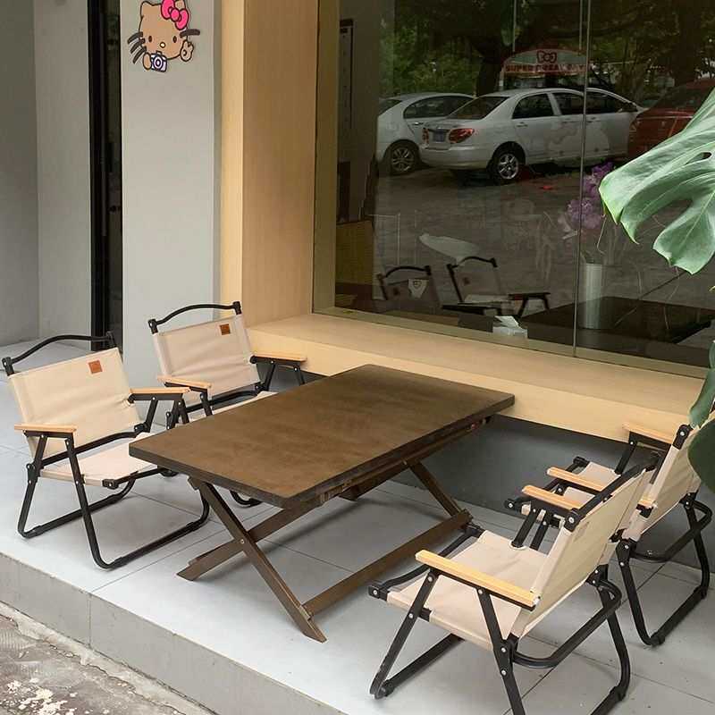 新款矮折叠桌子复古风车载装备桌露营桌摆地摊桌家用饭桌茶几边几