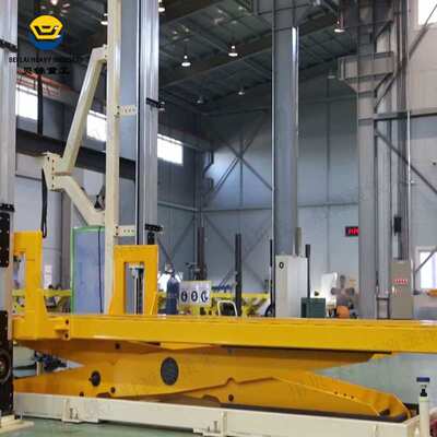 齿条升降平台电动大吨位出货C型钢立柱升降台叉剪式液压升降机