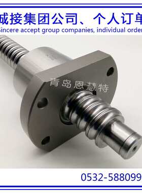 THK滚珠丝杠BTK1006V-2.6 BTK4010-5.3ZZ+2000LT梯形丝杠螺母