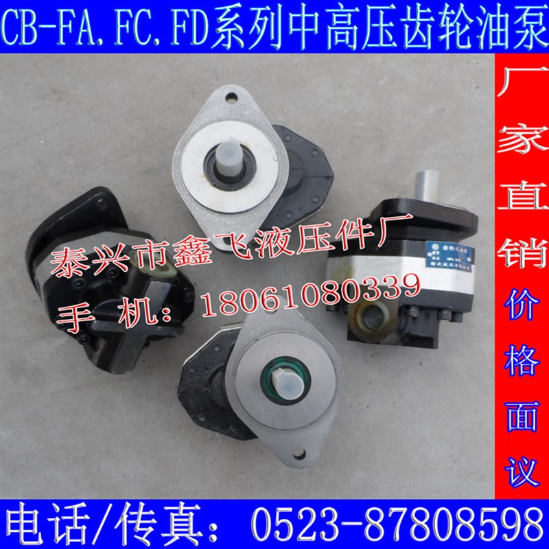 CM液压马达CB-FA50-FL高压泵CB-FC50-FL齿轮油泵FD50榆次油泵Y2