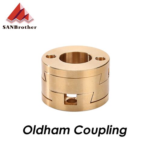 3D打印机配件T8 Z轴螺杆热床Oldham联轴器VzBoT BLV Ender3