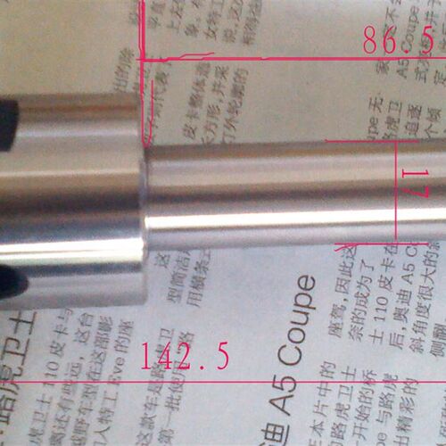 多轴钻床莫氏钻轴钻杆输出轴ER11 ER16  ER20  ER25  ER32