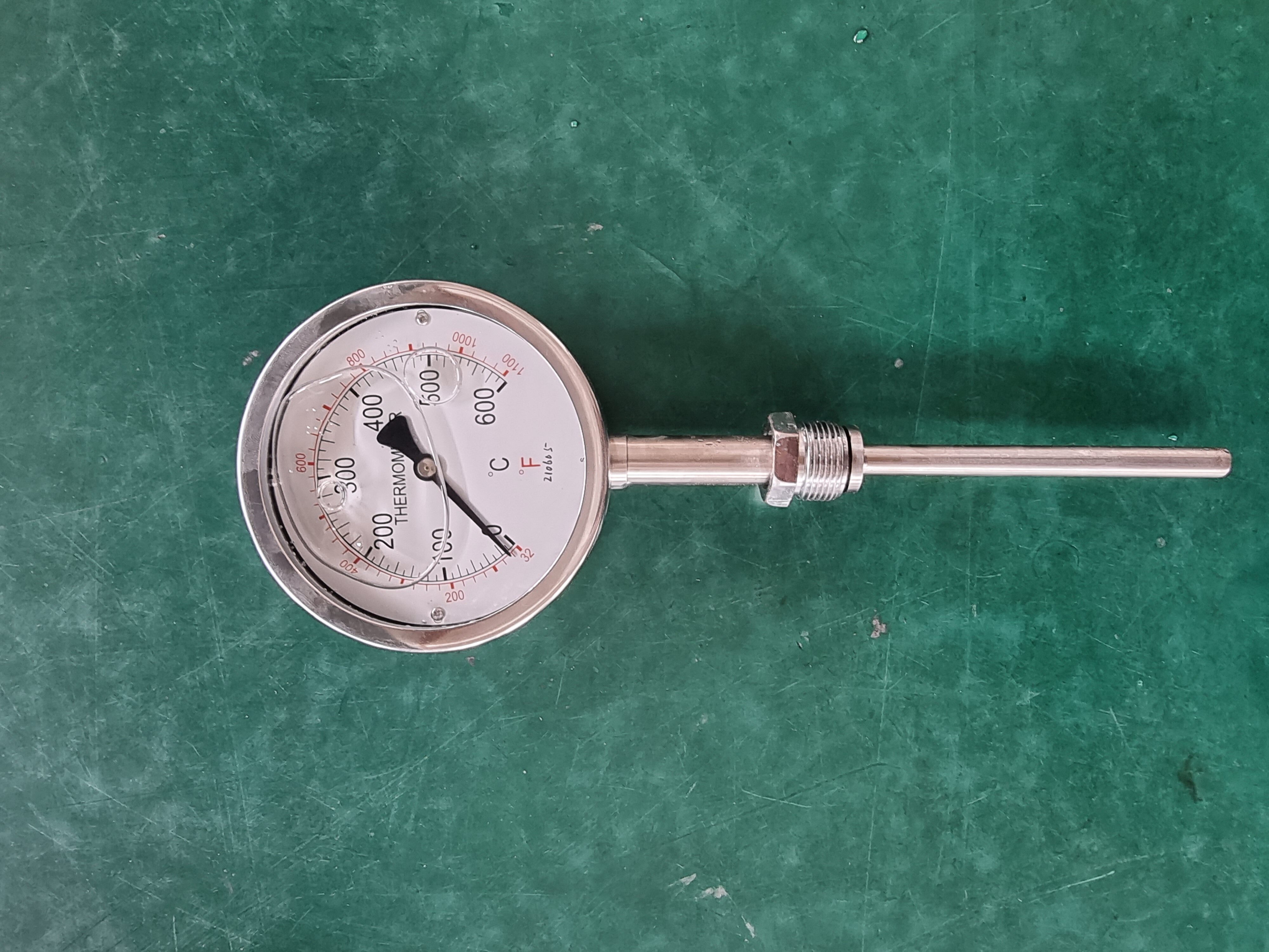 wss411z排温表船用引擎用高温型耐震双金属温度计排温温度计