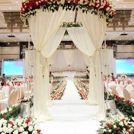 包邮 新款婚庆喜亭圆亭 婚礼道具仪式亭花房公主亭 圆亭架子纱幔