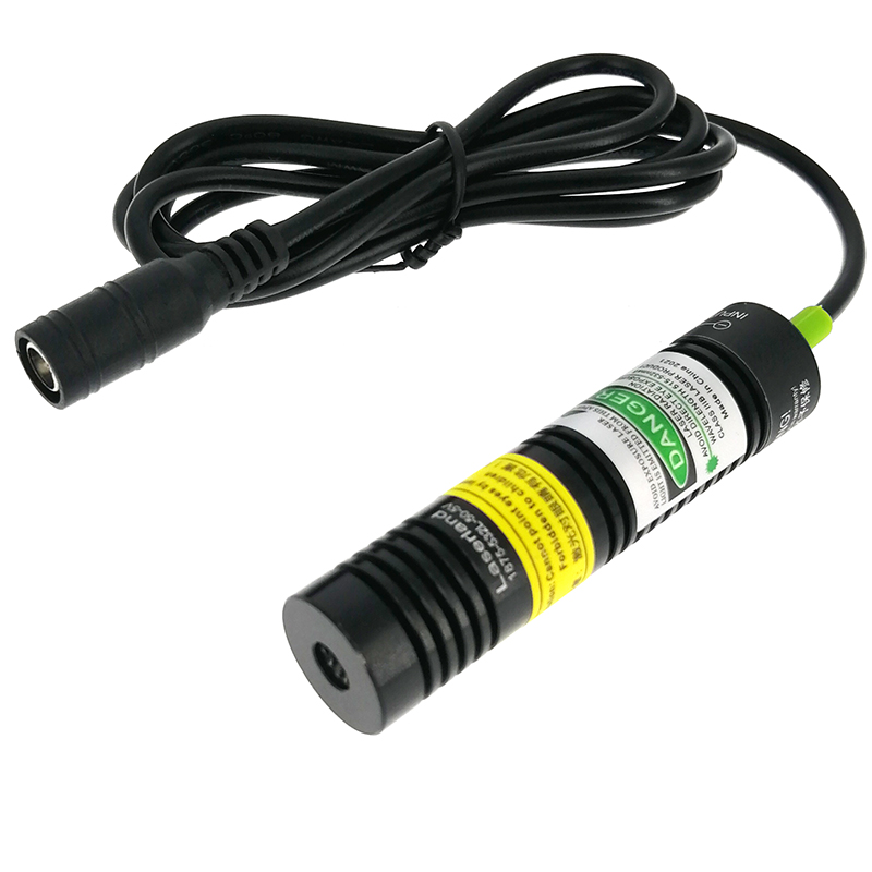 镭蓝 532nm 点状绿光激光模组激光头 激光器标线器  密室定位1875