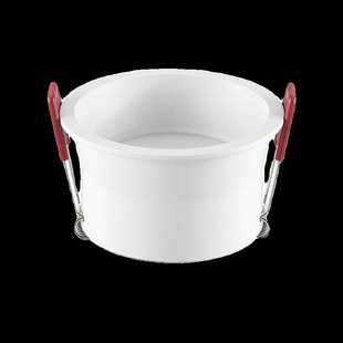 led筒灯75mm开孔嵌入式家用酒店店铺商用窄边防眩天花灯超亮孔灯