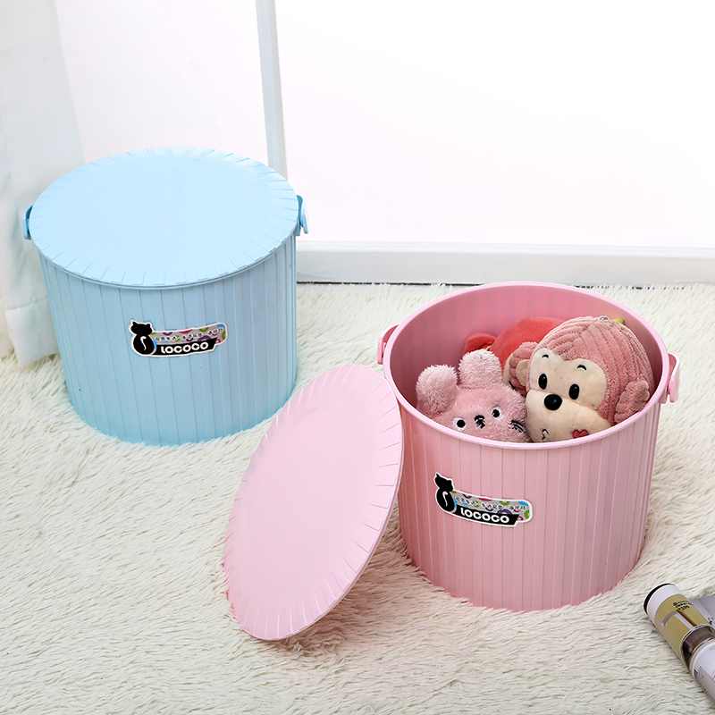 小水桶凳塑料可坐家用钓鱼桶手提洗澡篮洗衣桶玩具收纳桶带盖车载