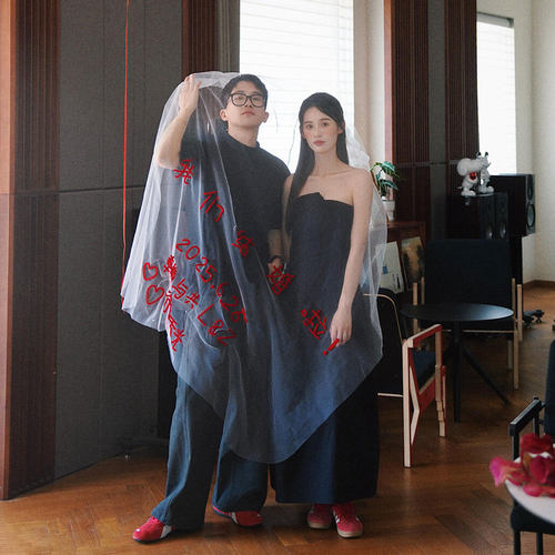 结婚领证拍照道具创意婚纱照