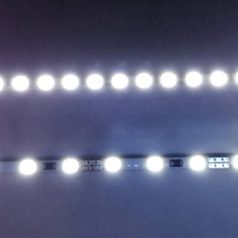 LED12V超窄超薄超细4mm高亮硬灯条广告灯箱柜台展柜窄版灯带条