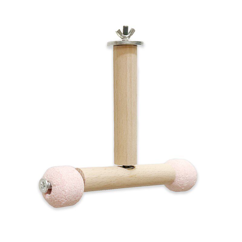 鹦鹉mini旋转风车玩具空中站架站台耐啃咬鸟笼子配件玄凤牡丹装饰