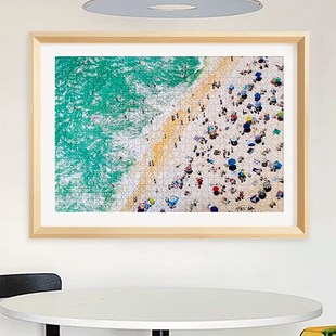 拼图相框1000片70x50*75一千300块裱框420x297mm平图专用空框卡纸