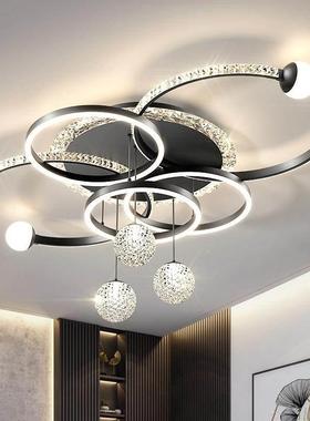 新客档厅灯2025款简约现代大气MNE高感主卧室吸顶灯级高超亮中山