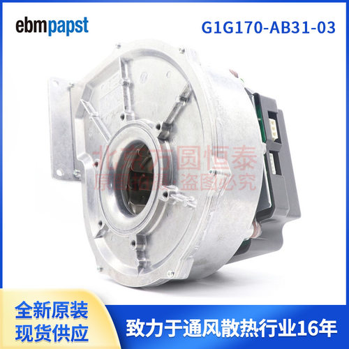 G1G170-AB31-03 ebmpapst 冷凝燃气锅炉风机 310W PWM可调速风机