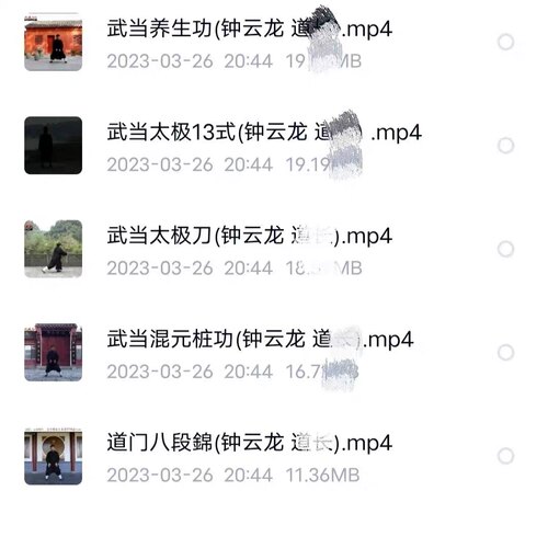 钟Z云Y龙L亲传养生功夫课程爆款