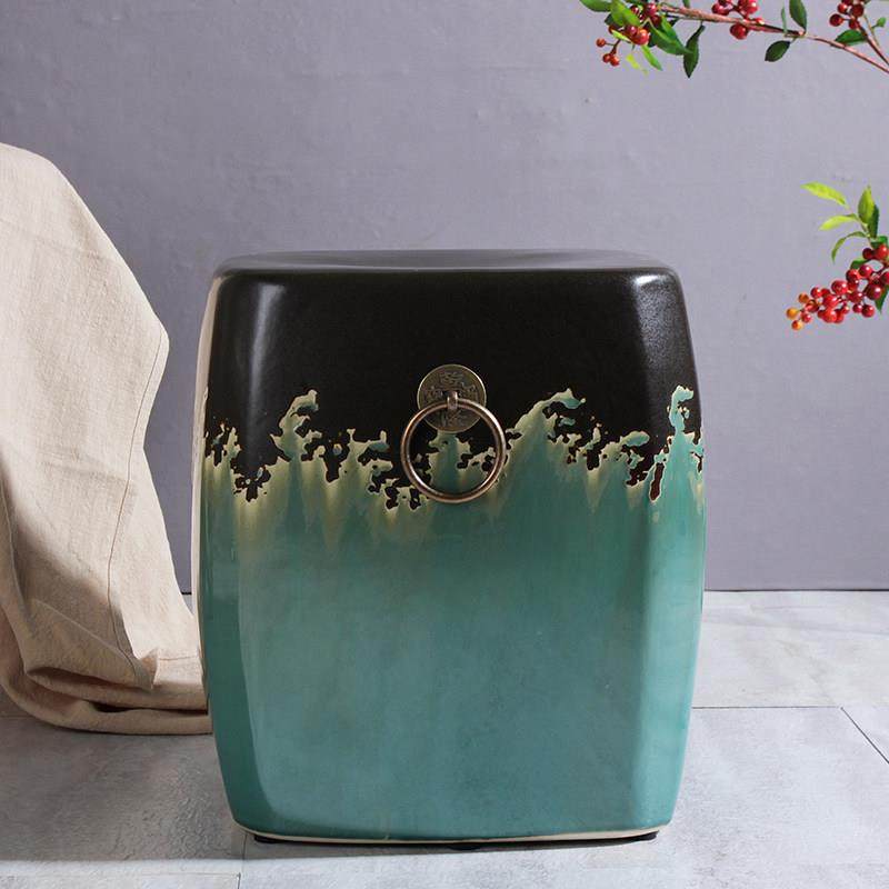 方款陶瓷鼓凳新中式绣墩客厅摆件手彩瓷家居椅子酒店布场饰品包邮,住宅家具,鼓墩/绣墩,淘宝优惠券,粉丝福利购,淘宝优惠卷