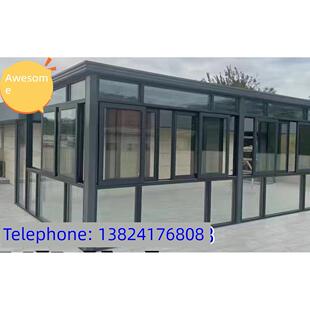 珠海中山江门凤铝定制断桥双层钢化隔音玻璃窗铝合金封阳台阳光房