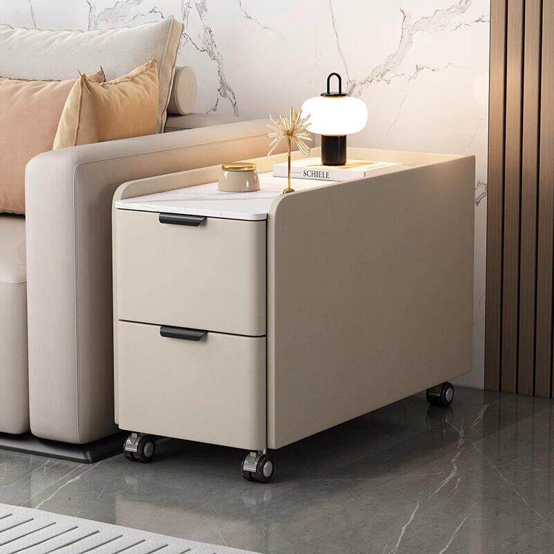 沙发边柜边柜客厅沙发咖啡桌高隔断超窄现代简约轻奢活动边柜