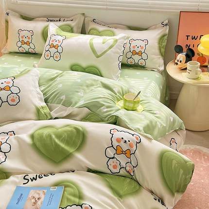 床上用品被套单件150x200x230学生宿舍单人被罩180x220双人被单