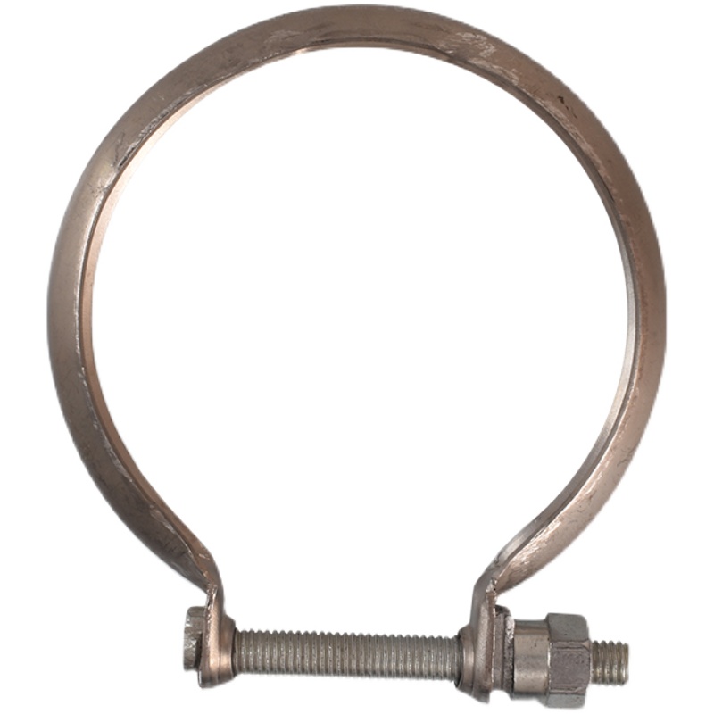 天龙天锦增压器卡箍排气管带槽卡子排气波纹软管夹子 KW100 T4000