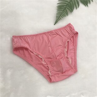 新款男式性感光滑柔软面料三角裤特别为男士设计时尚舒适变装内裤