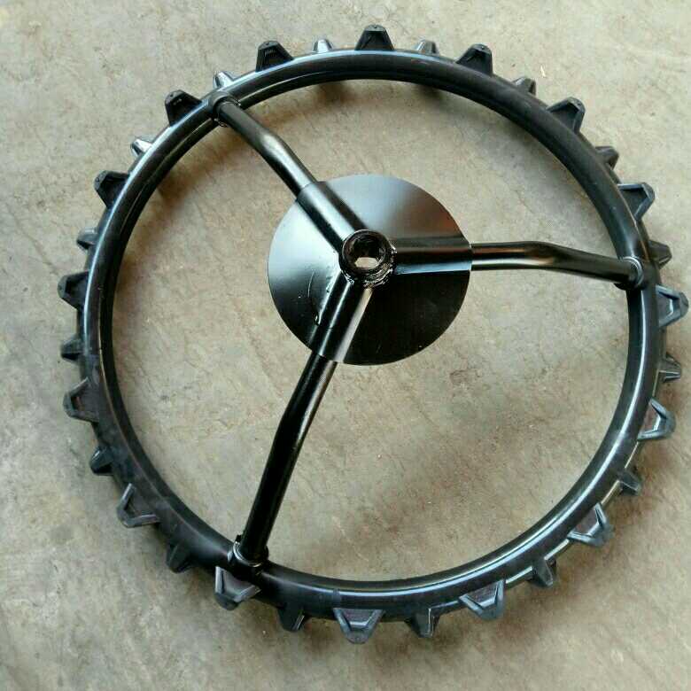 久保田插秧机配件高速原厂nspu68c老款新款标准辅助轮防陷轮包邮