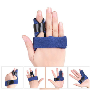 手指关节固定带手指根骨折固定手掌骨受伤固定夹板环掌骨扭伤护具