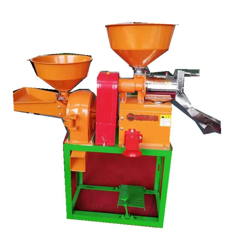 打米机小型自动剥壳机 碾米机磨粉粉碎磨浆组合米机商用