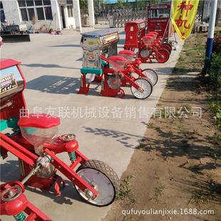 四轮悬浮式 四行玉米种肥同播机60 玉米精播机 玉米耕种四轮播种机