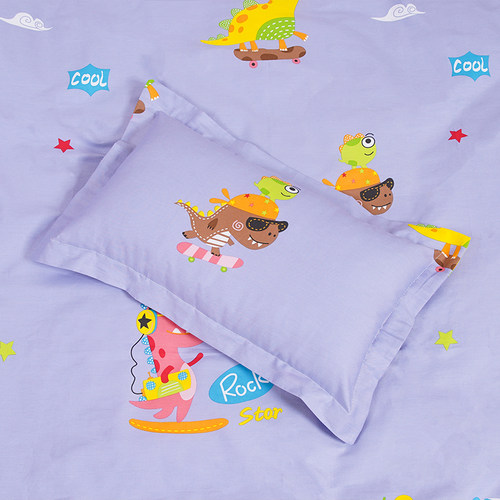 儿童枕头3-6-10岁纯棉枕套幼儿园午睡小学生枕芯四季通用宝宝枕芯