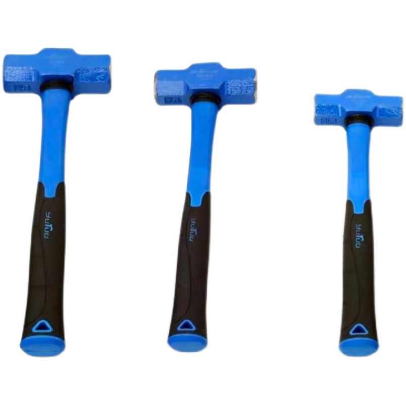 羽拓八角锤大锤榔头实心铁锤加重型锤子钳工石工木工锤家用