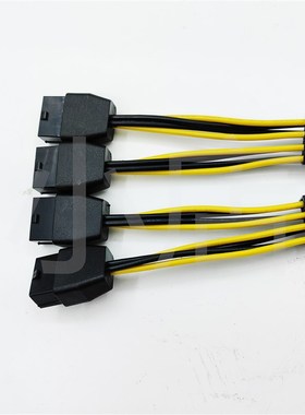 GPU显卡转接线供电线K80 M40 M60 P40 V100 A6000 双6P 8P转8P