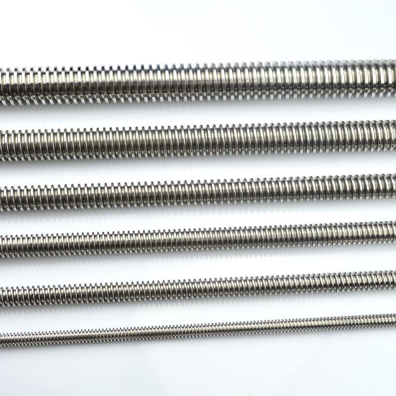 梯形丝杆螺母304不锈钢丝杠t型螺杆T10T12T16T20铜螺母T32x6