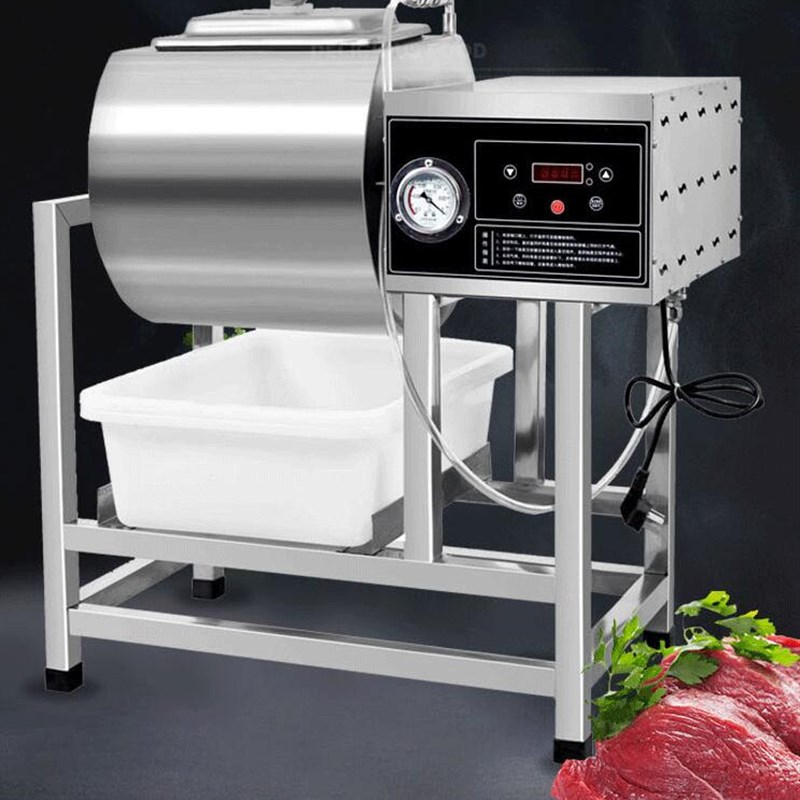 腌制机商用小型锁骨腌肉机腌料真空搅拌滚揉机炸鸡汉堡店设备