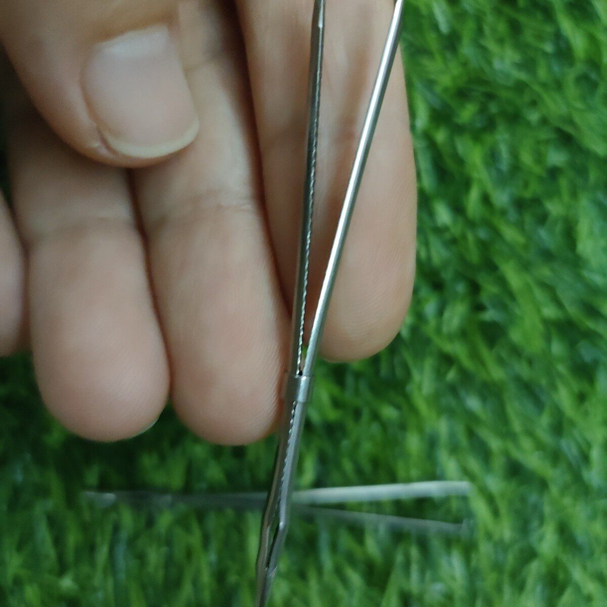 带牙穿毛针尖头穿线器松紧片藤收口针藤条编织针皮条夹子藤艺编织