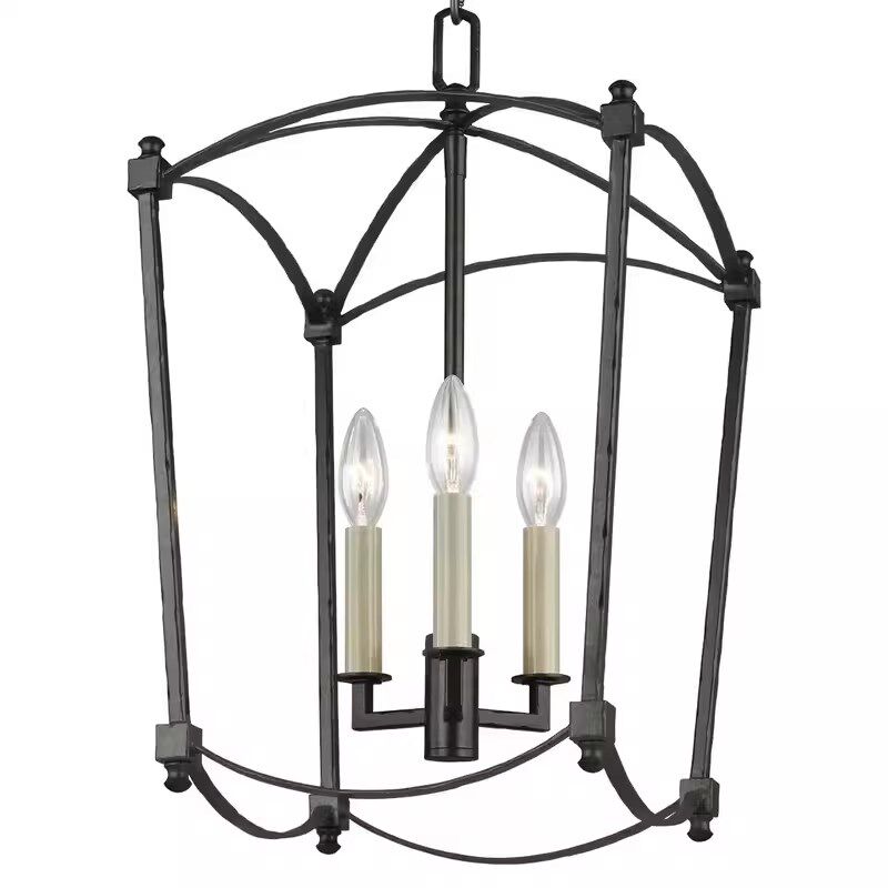 美式乡村简约鸟笼铁艺吊灯家用设计师餐厅网红灯卧室主灯客厅灯具,家装灯饰光源,餐厅吊灯,淘宝优惠券,粉丝福利购,淘宝优惠卷