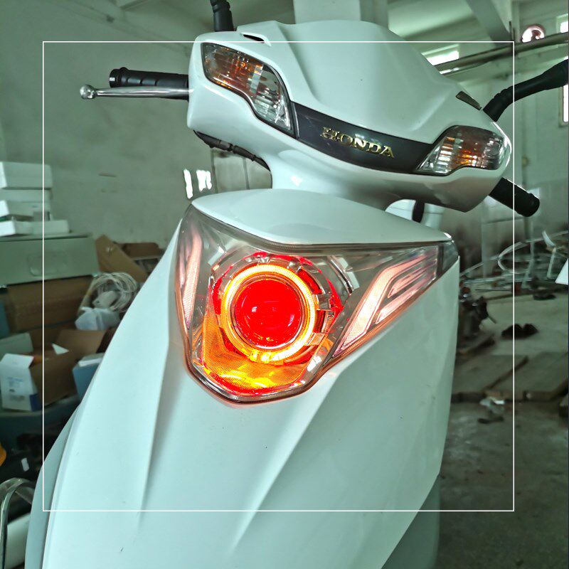 超亮LED激光透镜75WAPP大灯双光灯杯天使恶魔眼改装带风扇散热,电动车/配件/交通工具,电动车灯,淘宝优惠券,粉丝福利购,淘宝优惠卷