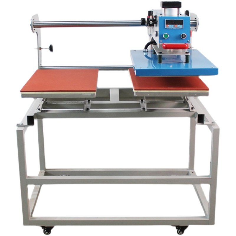 熙美自动气压上滑式气动双工位烫画机热转印压烫机服装领标烫标机,办公设备/耗材/相关服务,烫金机/压烫机,淘宝优惠券,粉丝福利购,淘宝优惠卷