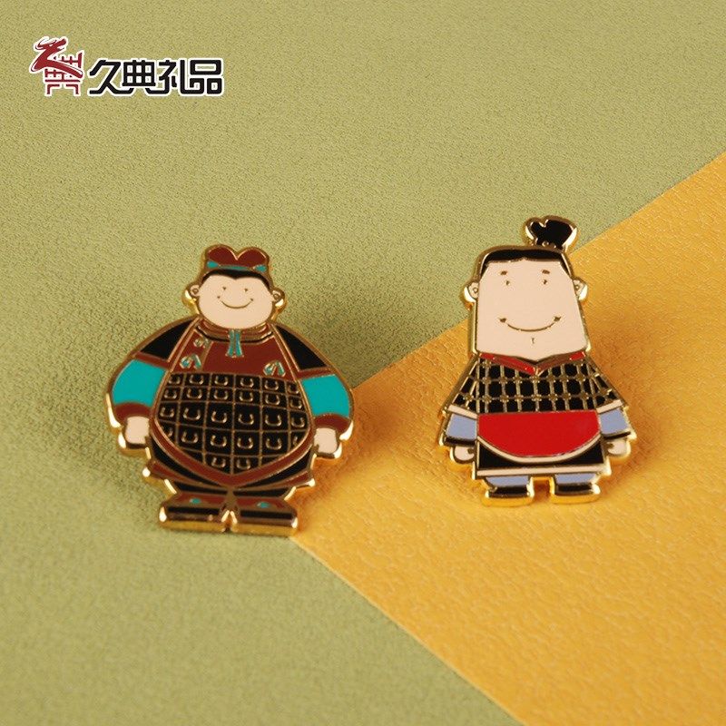西安旅游纪念品秦大大秦胖胖唐富贵个性徽章陕西特色文创伴手礼,节庆用品/礼品,文化创意邮册/出版物/徽章,淘宝优惠券,粉丝福利购,淘宝优惠卷