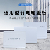 多媒体集线箱面板300 400家用光纤网络电箱面板 200弱电箱盖板300