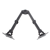 显示器支架配件单头 配件挂架 双屏臂配件旋转电脑显示器底座安装