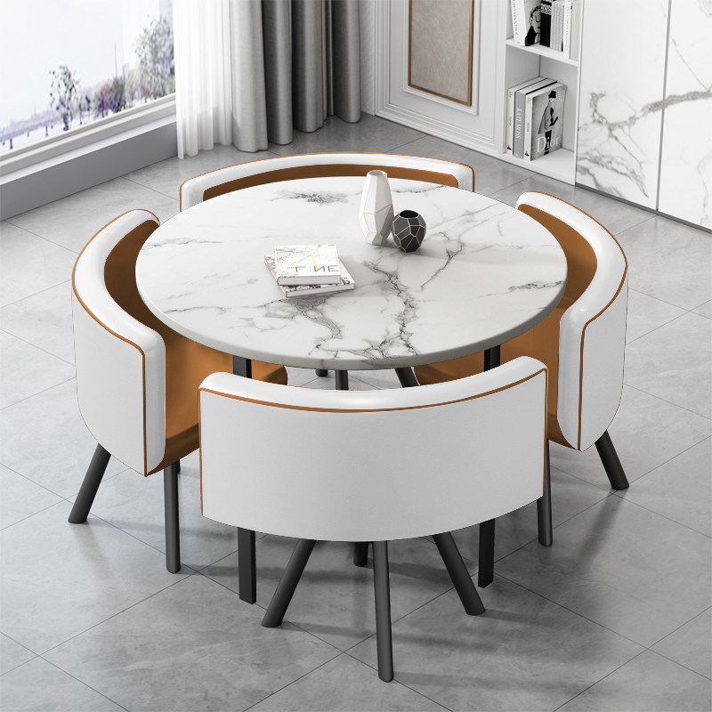 洽谈小圆桌圆桌家用阳台接桌椅待现代小户型租房饭桌餐桌,住宅家具,板木餐桌,淘宝优惠券,粉丝福利购,淘宝优惠卷