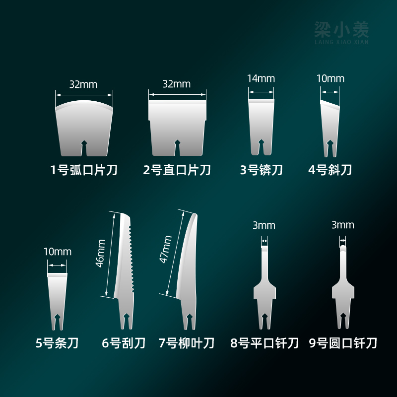 一次性修脚刀刀片专业技师用足疗店专用护理装工具箱扬州三把刀